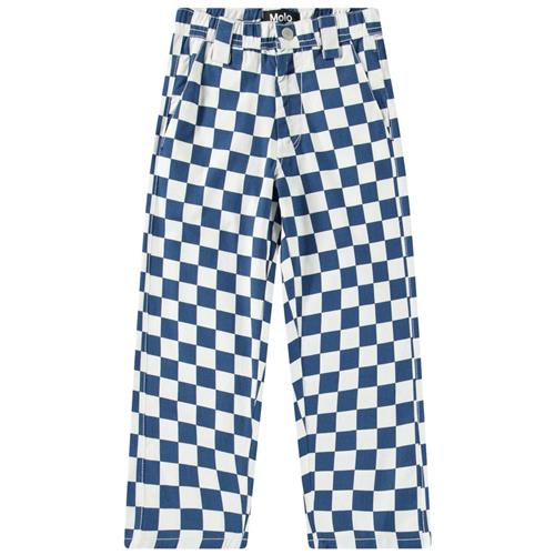 Molo Ataru Woven Pants Best Blue Check | Blå | 164 cm