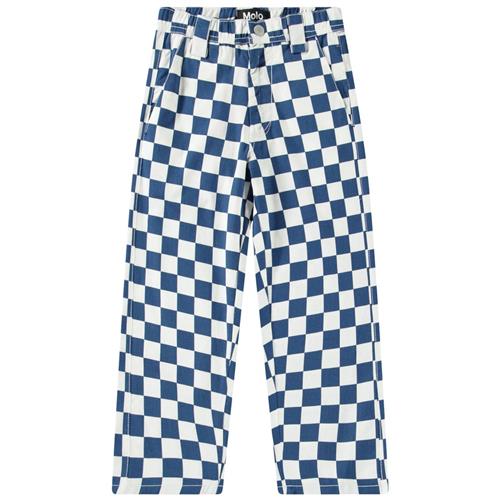 Molo Ataru Woven Pants Best Blue Check | Blå | 164 cm