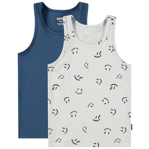 Molo Jayden 2-Pack Tank Top Best Sky | Marine blå | 146/152 cm