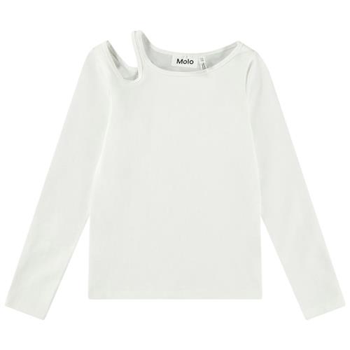 Molo Ramona Long-Sleeved T-Shirt Crisp White | Hvid | 146/152 cm