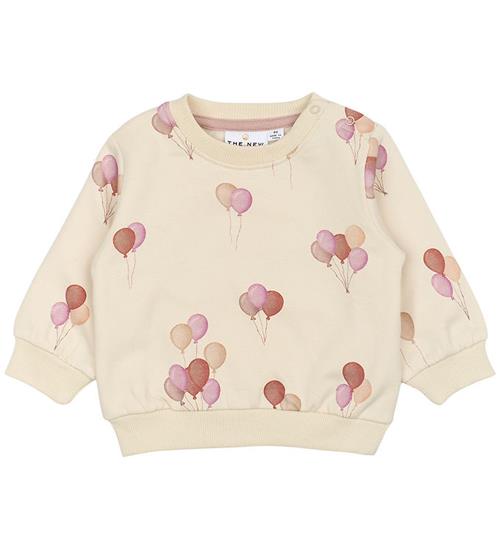The New Siblings Sweatshirt - TnsbNola - White Swan AOP