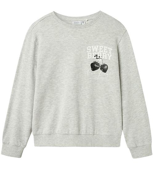 Name It Sweatshirt - NkfBukak - Light Grey Melange