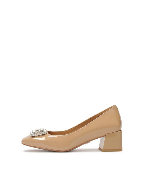 Kazar Pumps  beige / sølv