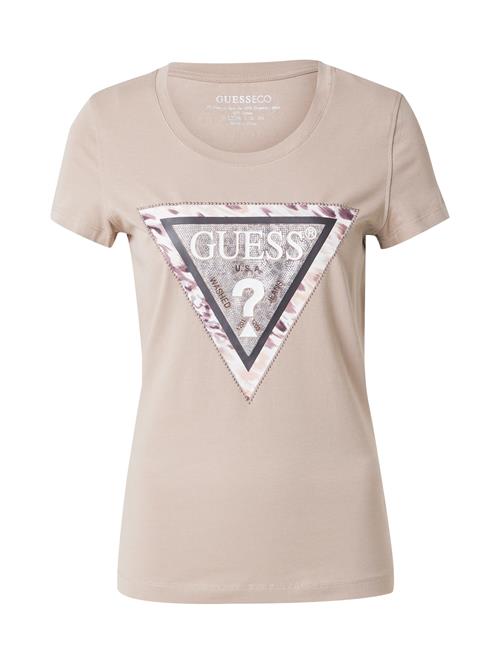 Se GUESS Shirts  beige / lysebrun / sort ved About You