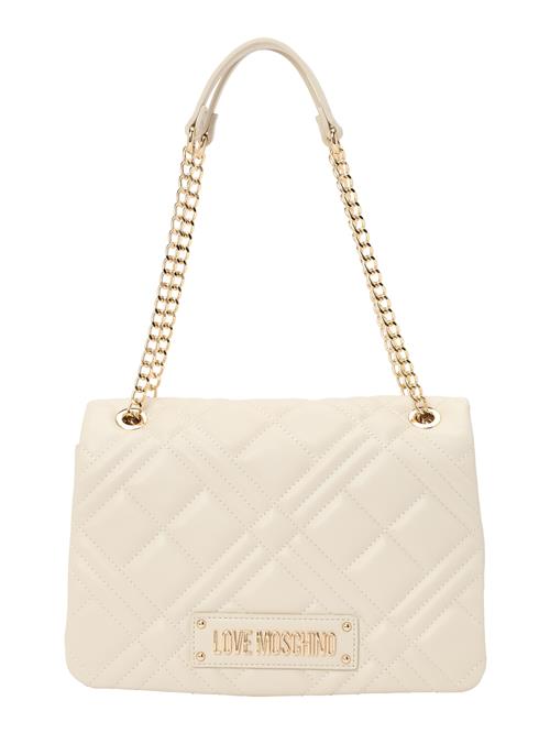 Love Moschino Skuldertaske  beige / guld