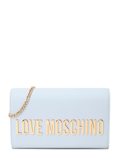 Love Moschino Skuldertaske  lyseblå / guld