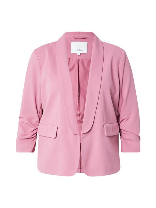 ONLY Carmakoma Blazer 'CAREVI'  lyserød