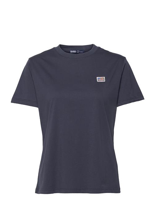 Svea W. Svea Logo Tee Svea Navy