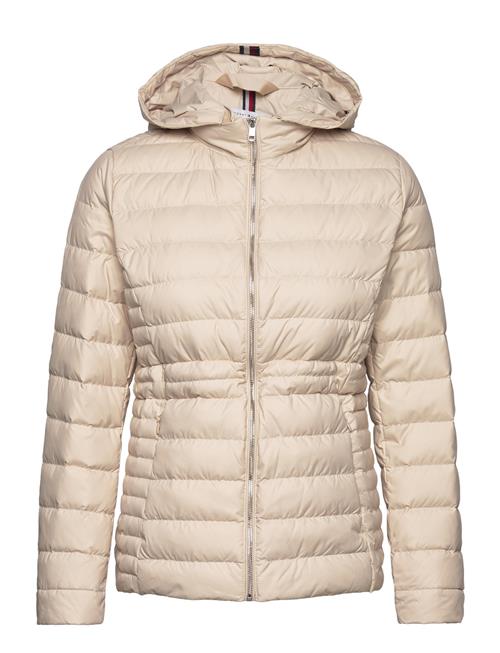 Feminine Lw Down Jacket Tommy Hilfiger Cream