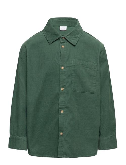 Lindex Shirt Baby Cord Lindex Green