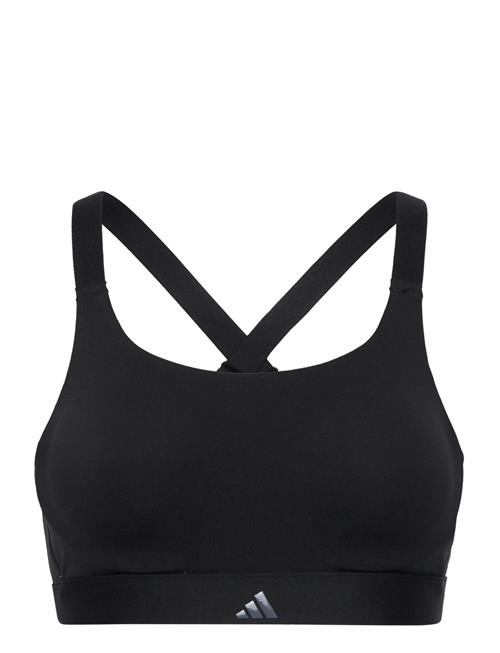 Tailored Impact Luxe Training High-Support Bra Adidas Performance Black