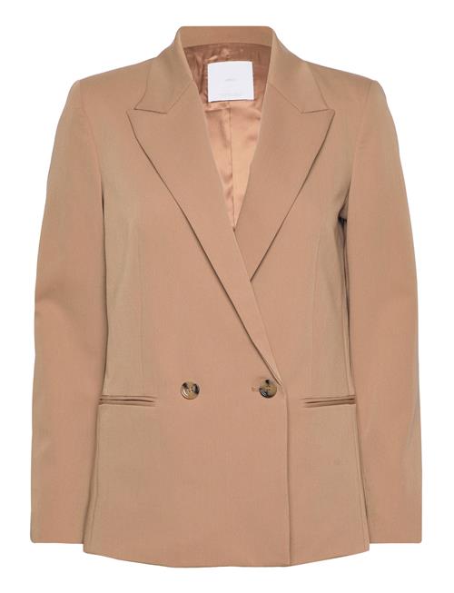 Mango Double-Breasted Blazer Mango Beige