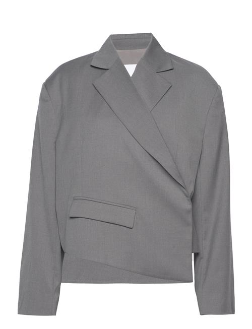 Overlap Suiting Blazer REMAIN Birger Christensen Grey