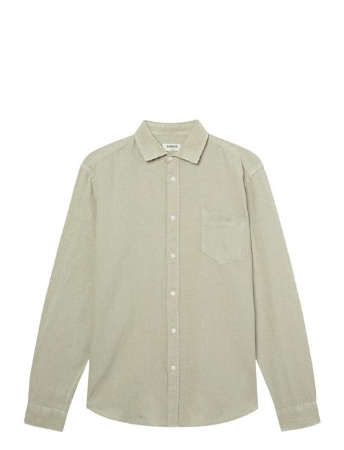 Linen Shirt Pompeii Green