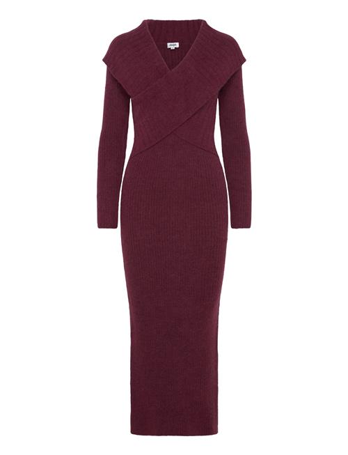 Amaya Knitted Dress Twist & Tango Burgundy