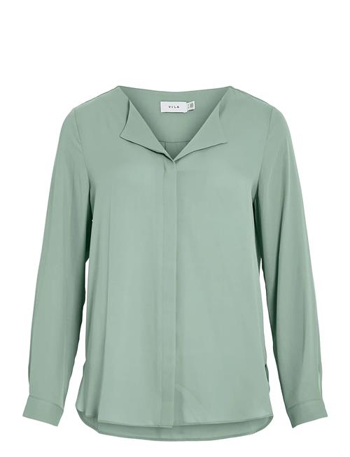 Vila Vilucy L/S Shirt - Noos Vila Green