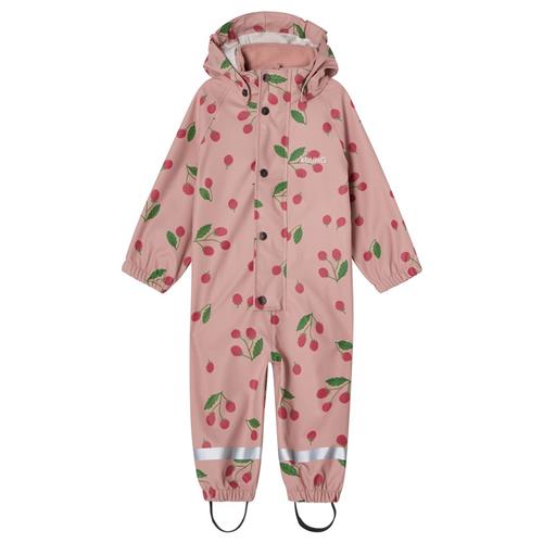 Se Kuling Leeds Uforet Regnovertræksdragt Woody Rose Raspberry 74/80 cm  Lyserød  74/80 cm  Unisex ved Babyshop