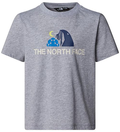 The North Face T-shirt - Kid Graphic - GrÃ¥meleret m. Print