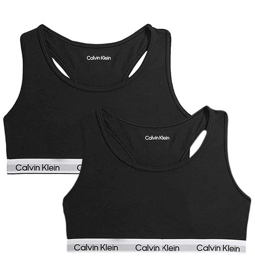 Calvin Klein Toppe - 2-pak - Sort/Sort