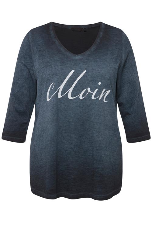 Ulla Popken Shirts  marin / lyseblå / hvid