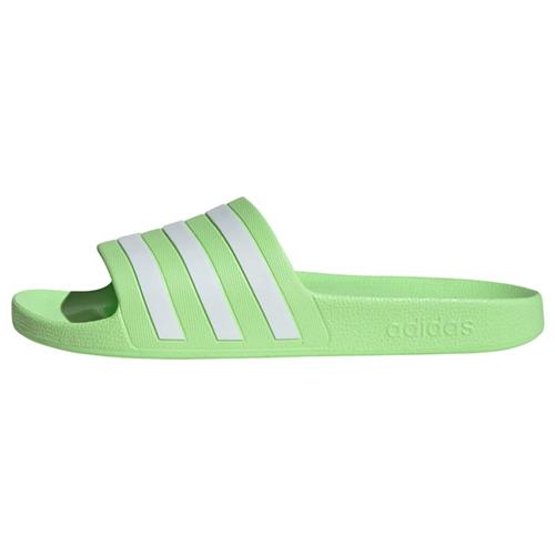 ADIDAS SPORTSWEAR Strand-/badesko 'Adilette Aqua'  lysegrøn / hvid