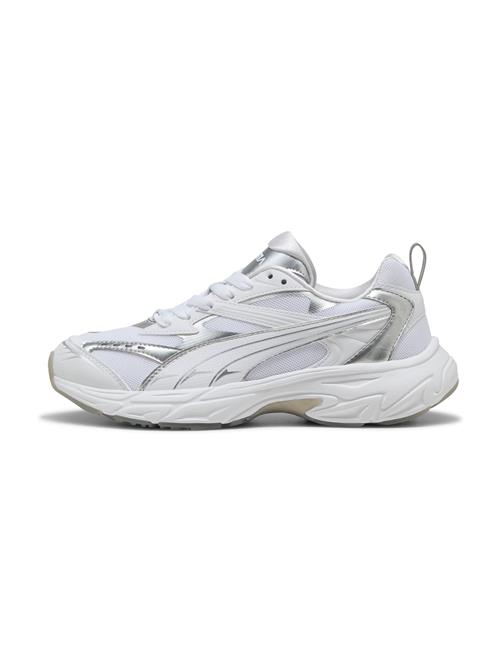 Se PUMA Sneaker low 'Morphic Astro Escape'  sølv / hvid / offwhite ved About You