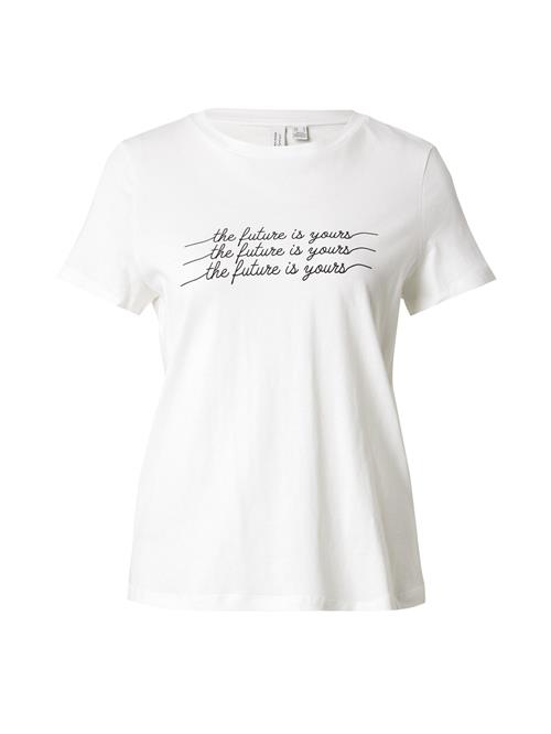 Se VERO MODA Shirts 'VMVIVA'  sort / hvid ved About You