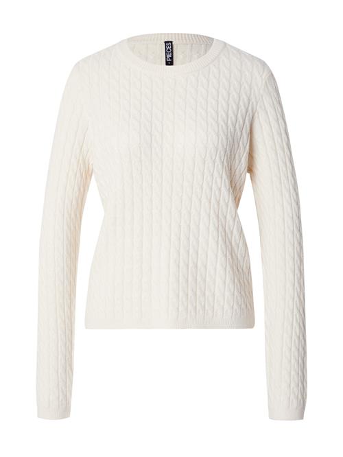 Se PIECES Pullover 'PCFIA'  creme ved About You