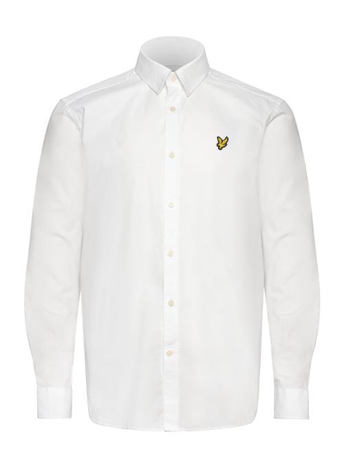 Long Sleeve Poplin Shirt Lyle & Scott White