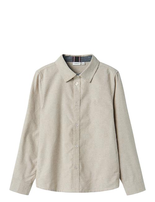 name it Nkmnewsa Ls Shirt Noos Name It Beige