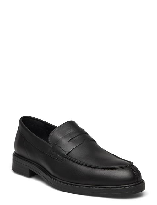 Slhblake Leather Penny Loafer B Selected Black