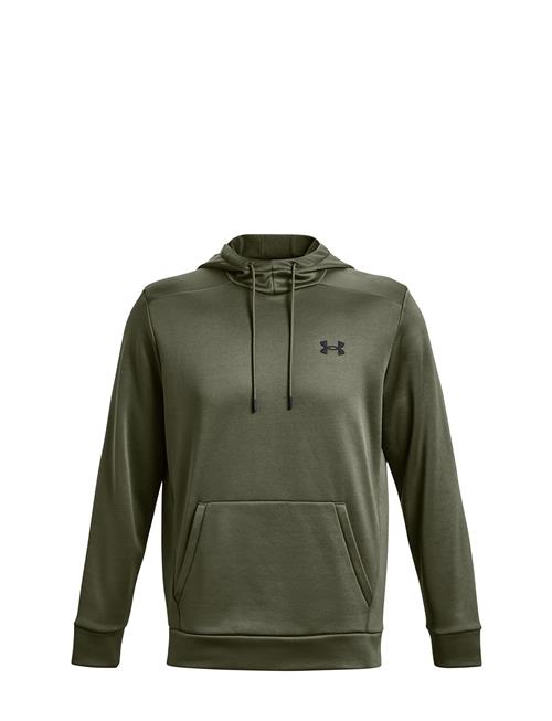 Se Ua Armour Fleece Hoodie Under Armour Khaki ved Booztlet