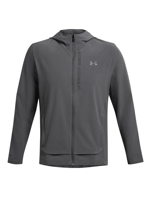 Ua Outrun The Storm Jacket Under Armour Grey