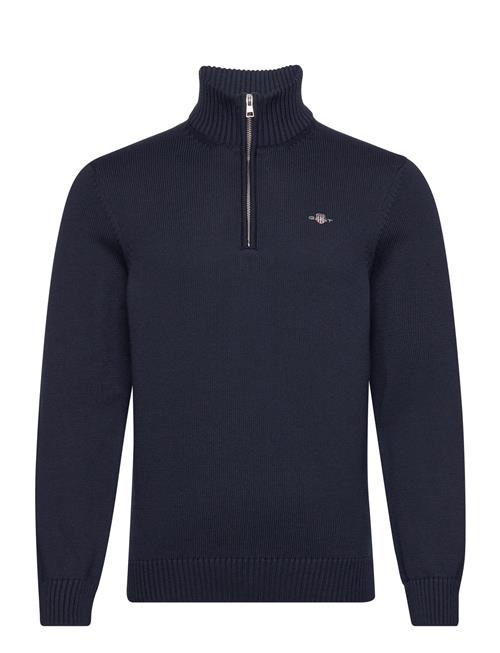 Casual Cotton Half Zip GANT Navy