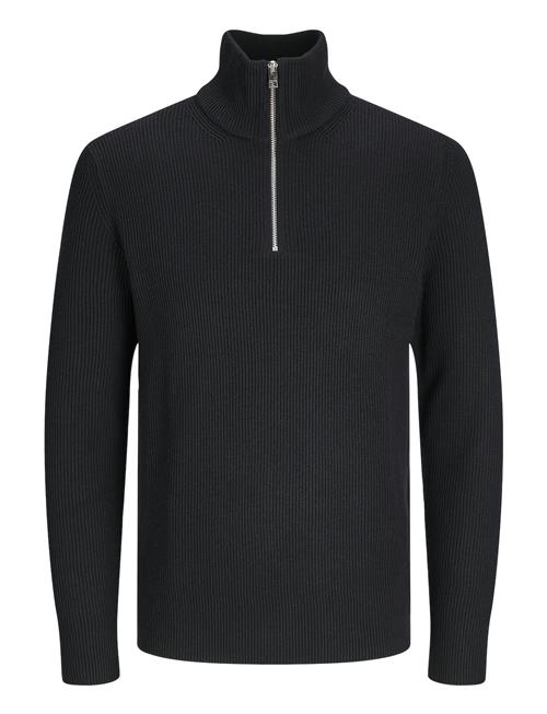 Jack & Jones Jjeperfect Knit Half Zip Sn Jack & J S Black