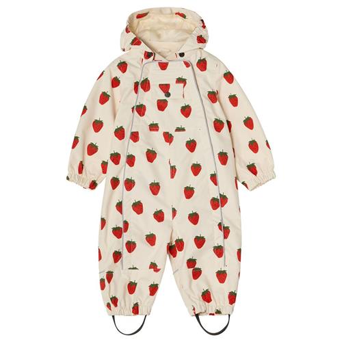 Kuling Milano Overtræksdragt Med Skal Strawberry 86 cm  Hvid  86 cm  Unisex