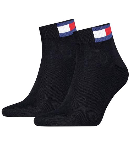 Tommy Hilfiger Strømper - 2-pak - Quarter - Dark Navy