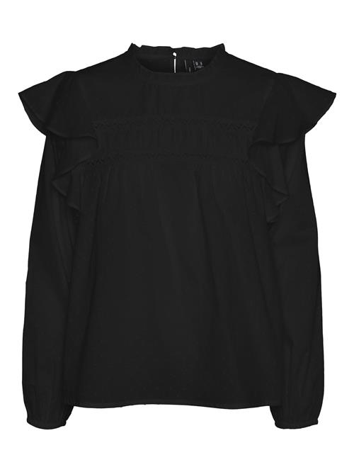 VERO MODA Bluse 'Trine'  sort