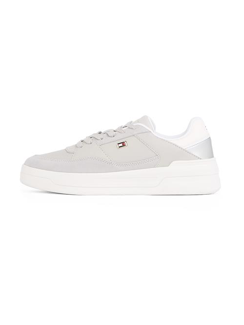 TOMMY HILFIGER Sneaker low  creme / greige / sølv