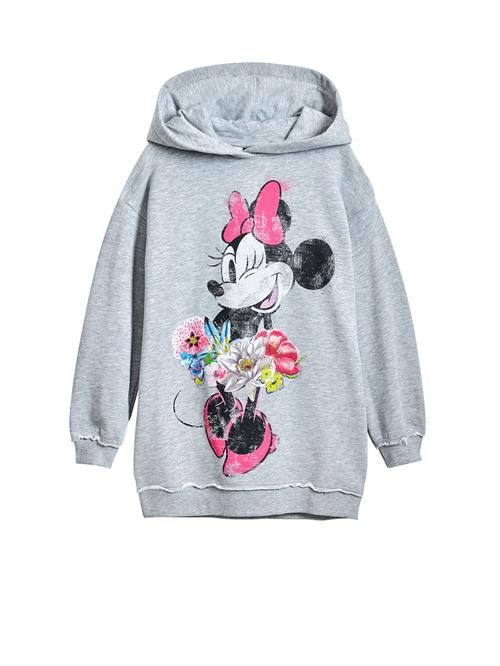 Desigual Kjole 'Minnie Mouse'  grå / lys pink / sort / hvid