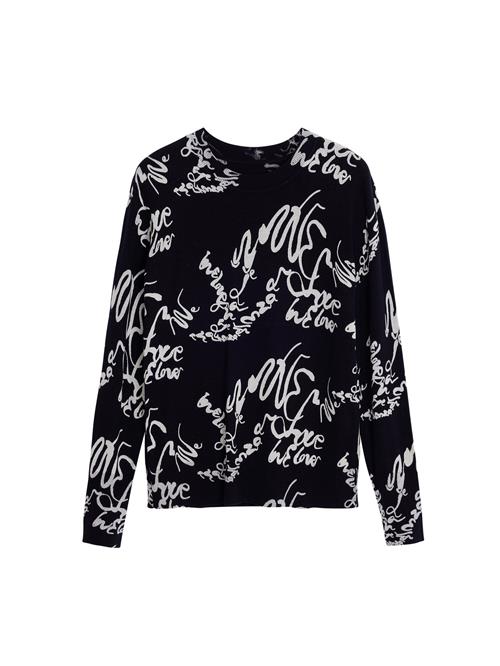 Desigual Pullover  sort / hvid