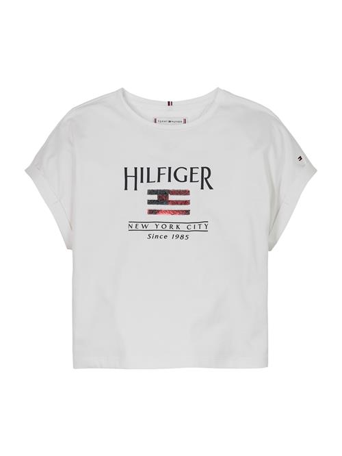 TOMMY HILFIGER Bluser & t-shirts  blå / marin / lyseorange / hvid