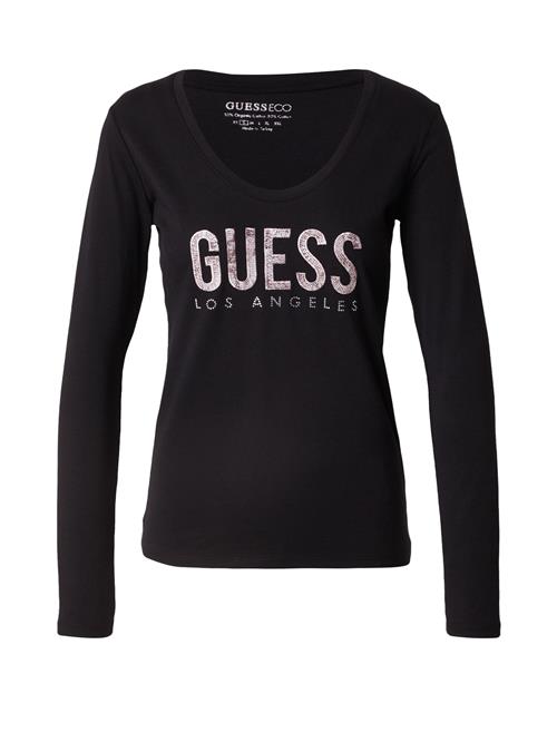 GUESS Shirts 'PYTHON'  sort / hvid