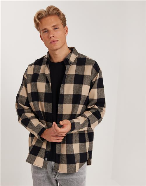 Dr Denim Ray Shirt Overshirts Mønstret