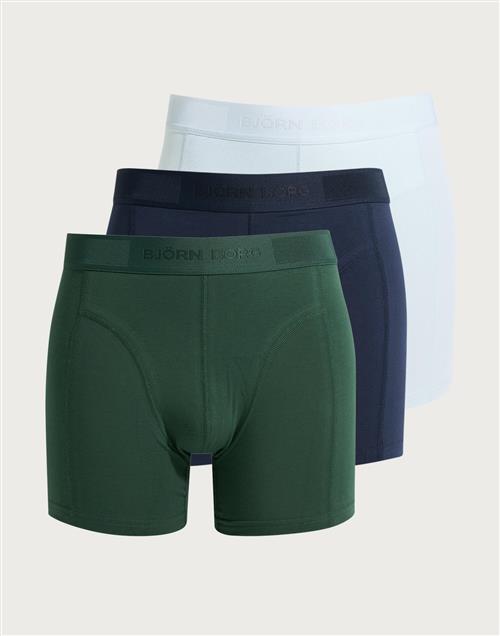 Björn Borg Premium Cotton Stretch Boxer 3p Multipack underbukser Mønstret