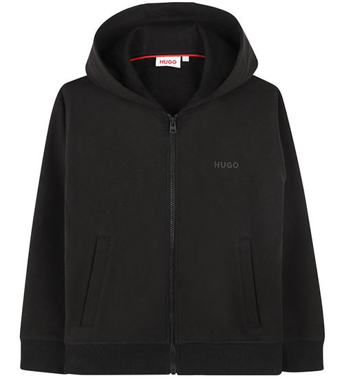 Se HUGO Cardigan - Sort ved KidsWorld
