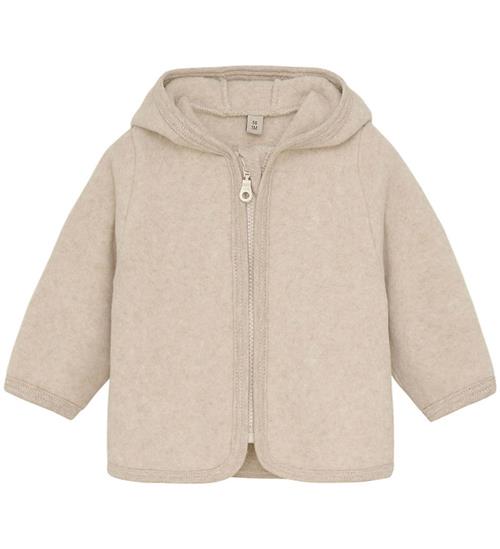 Huttelihut Cardigan - Fleece - Camel Melange