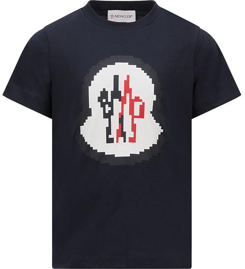 Moncler T-shirt - Navy m. Logo