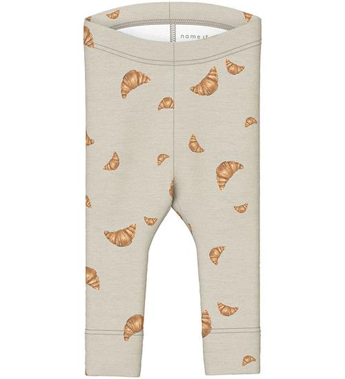 Se Name It Leggings - NbmTimothy - Peyote/Melange m. Croissanter ved KidsWorld