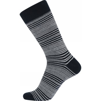 JBS Strømper Patterned Cotton Socks Gråstribet Str 40/47 Herre